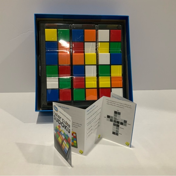 ThinkFun Color Cube Sudoku - Using Colors Instead of Numbers! For Ages 8+ NEW! - Picture 3 of 4